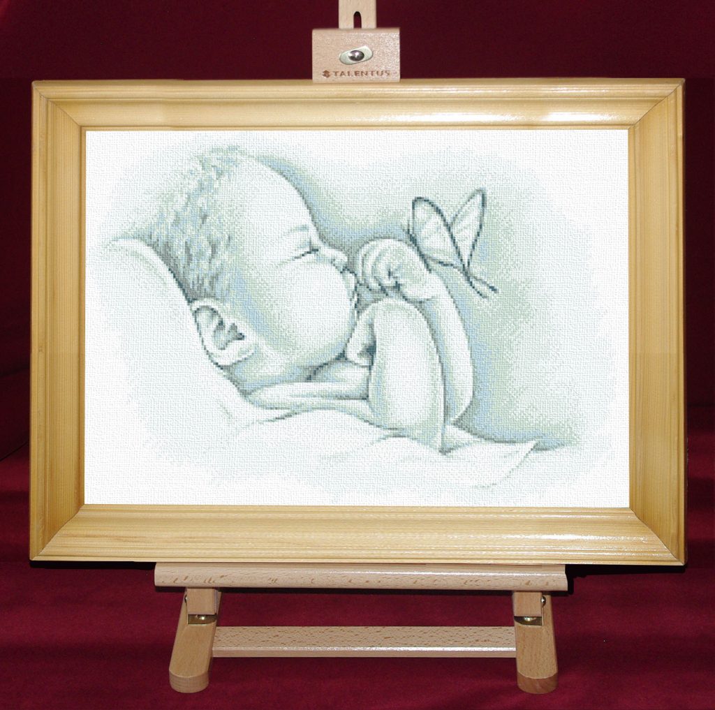 Vis de bebelus - Set goblen cod produs: 5.82 - 9417/100Culori: 8 Dimensiune: 16 x 23 cm