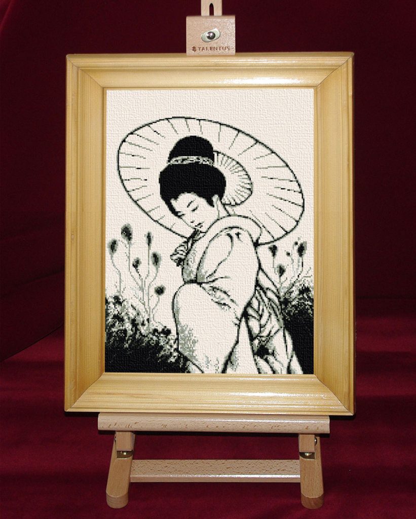 Taina gheisei - Set goblen cod produs: 5.87 - 3835/1019Culori: 5 Dimensiune: 16 x 22 cm