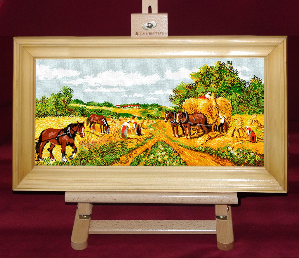 Vremea secerișului - Set goblen cod produs: 6.22Culori: 18 Dimensiune: 16 x 33 cm