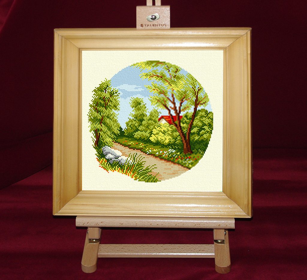 Ulita, vara - Set goblen Cod produs: 6.48 Culori: 17 Dimensiune: 14 x 14 cm