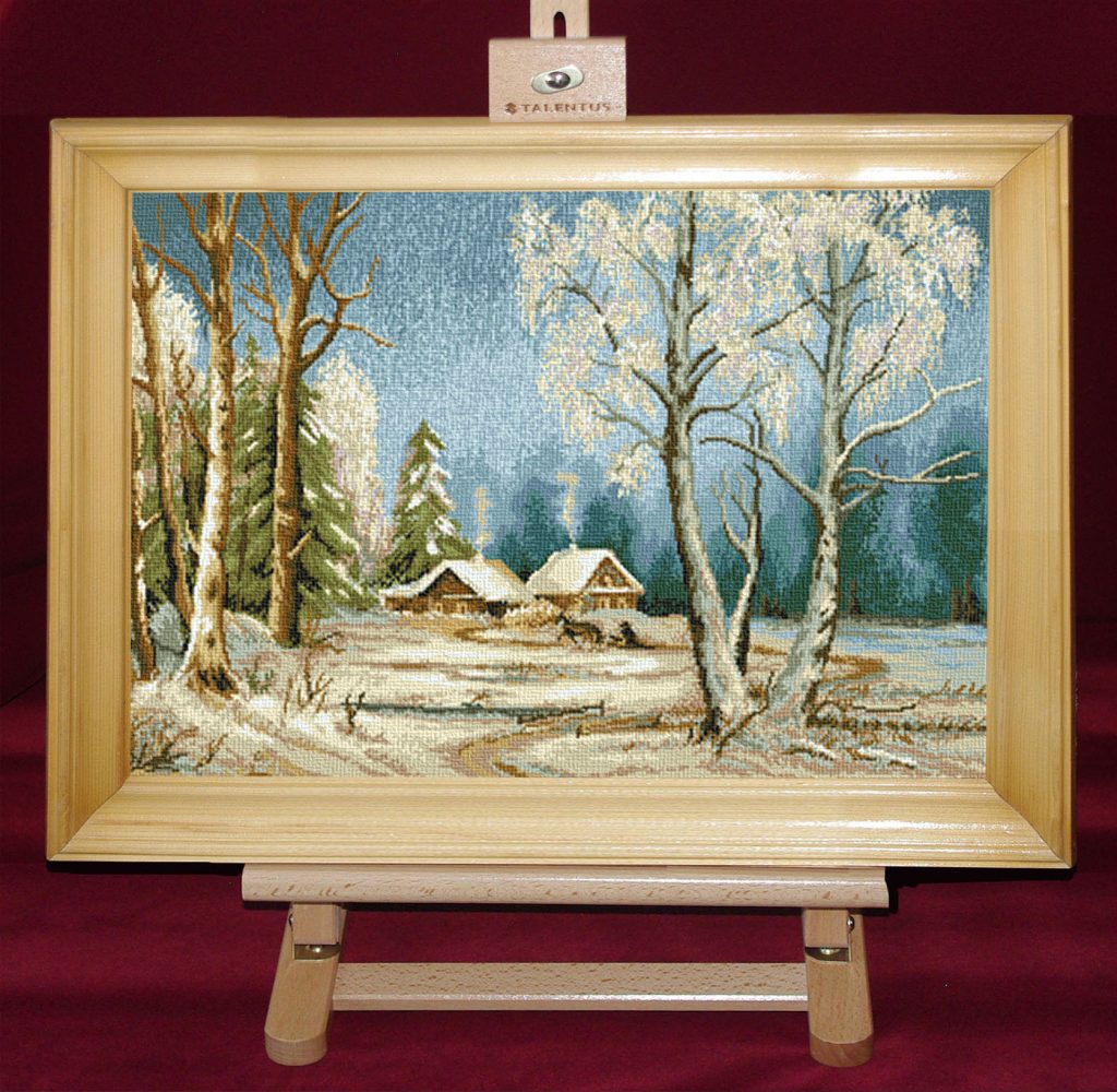 Noapte cu promoroaca - Set goblen cod produs: 6.70Culori: 26 Dimensiune: 22 x 32 cm