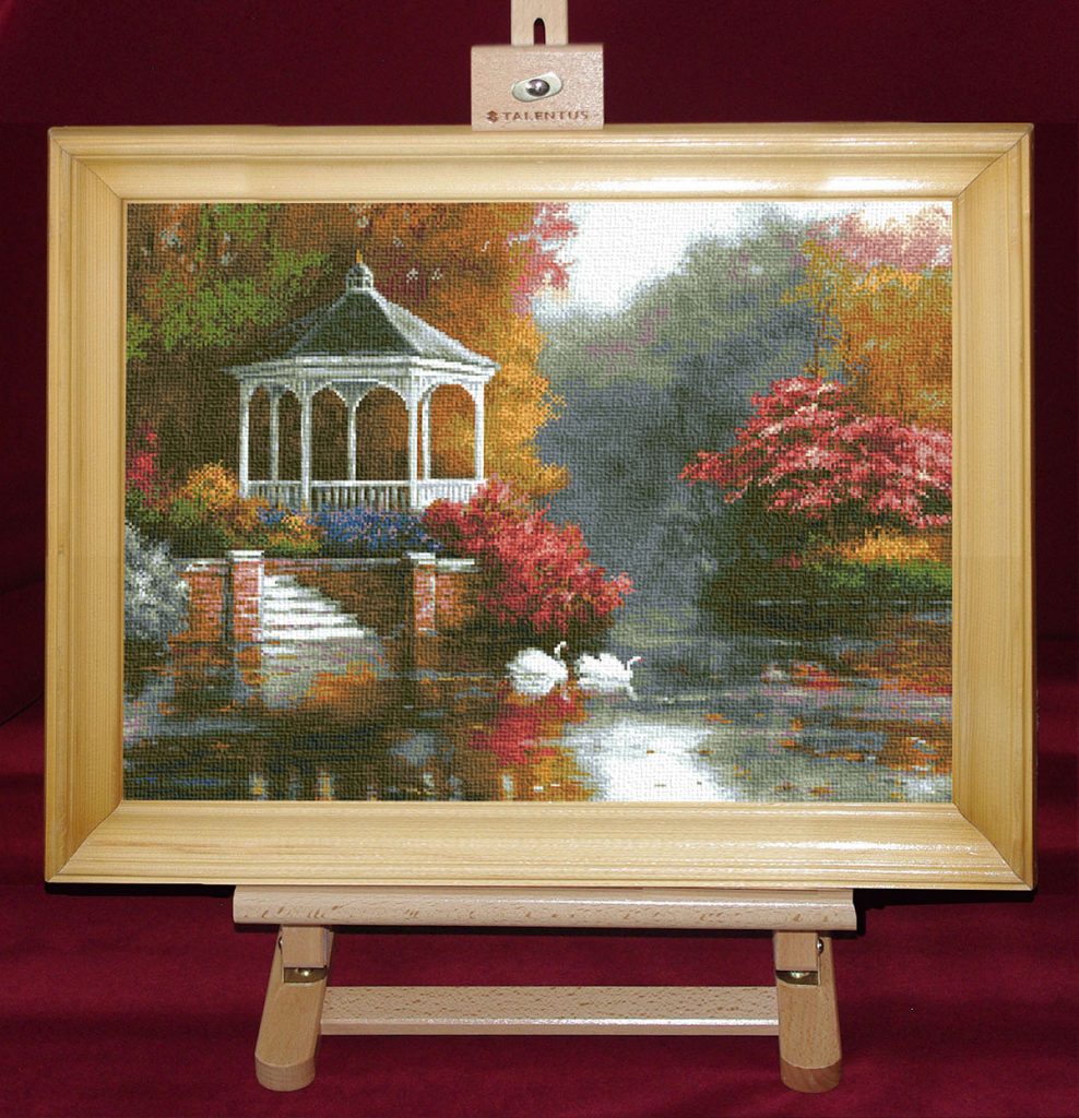 Foisorul iubirii - Set goblen cod produs: 6.71Culori: 31 Dimensiune: 22 x 30 cm