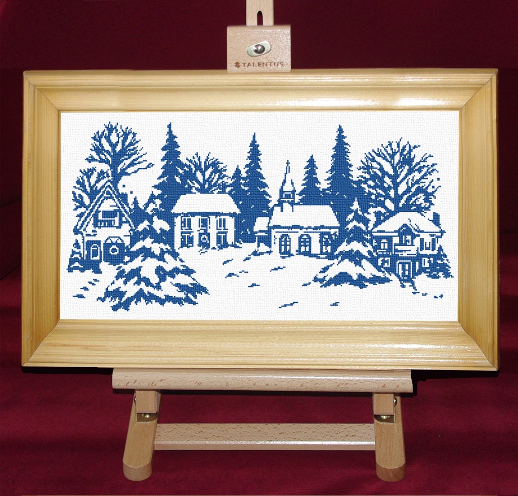 Crochiu de iarna - Set goblen cod produs: 6.77 - 3835/11Culori: 1 Dimensiune: 16 x 31 cm Panza-Zweigart: 10 pct./cm