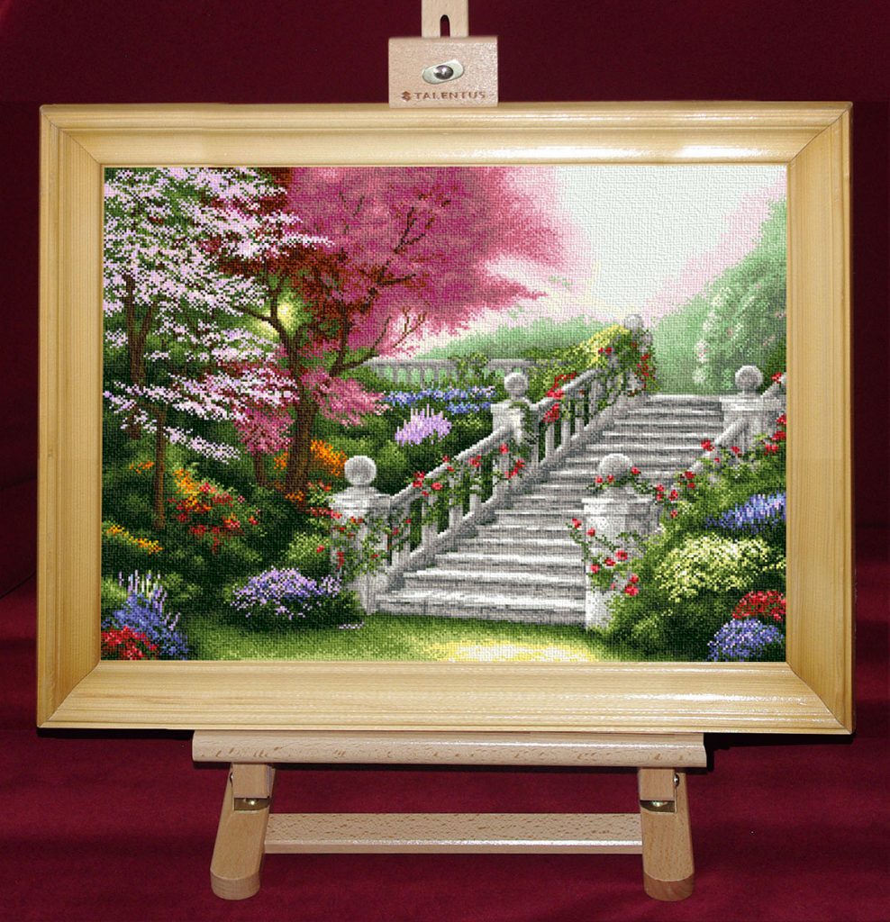 Treptele iubirii - Set goblen cod produs: 6.97Culori: 40 Dimensiune: 22 X 30 cm