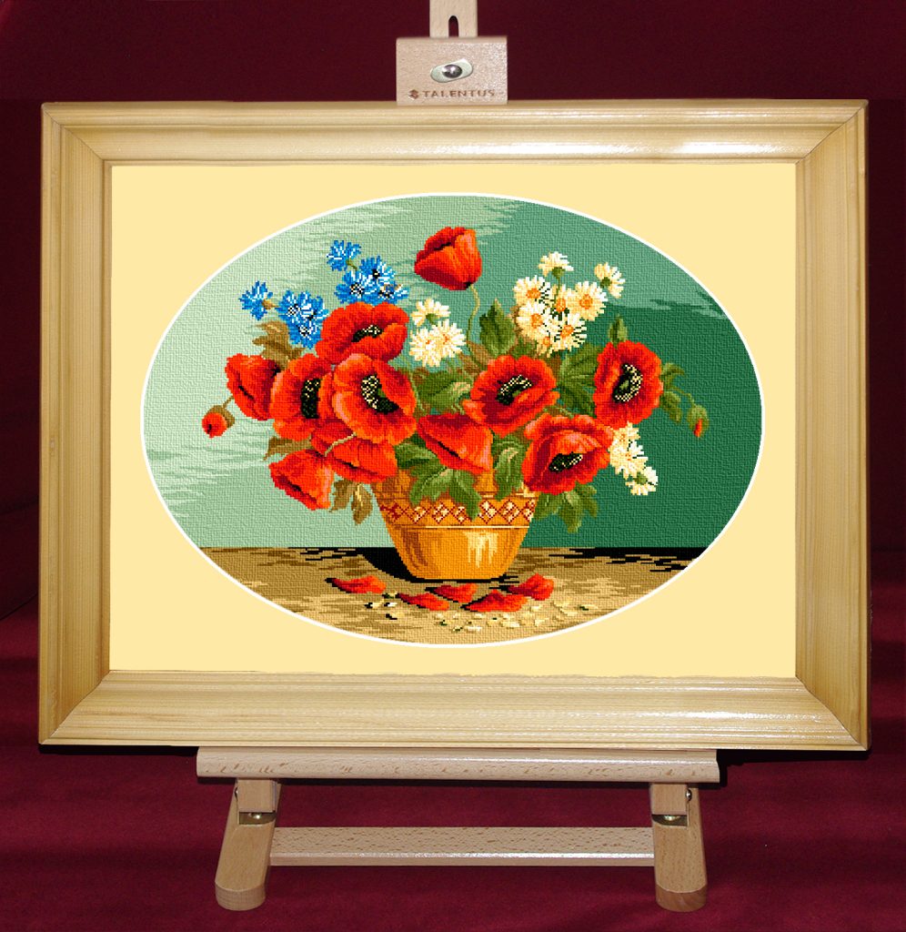 Flori de camp - Set goblen cod produs: 7.01Culori: 26 Dimensiune: 24 x 33 cm