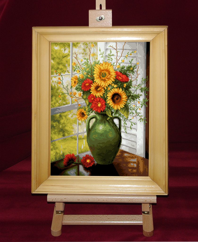 Dimineti de august - Set goblen cod produs: 7.57Culori: 35 Dimensiune: 20 x 27 cm