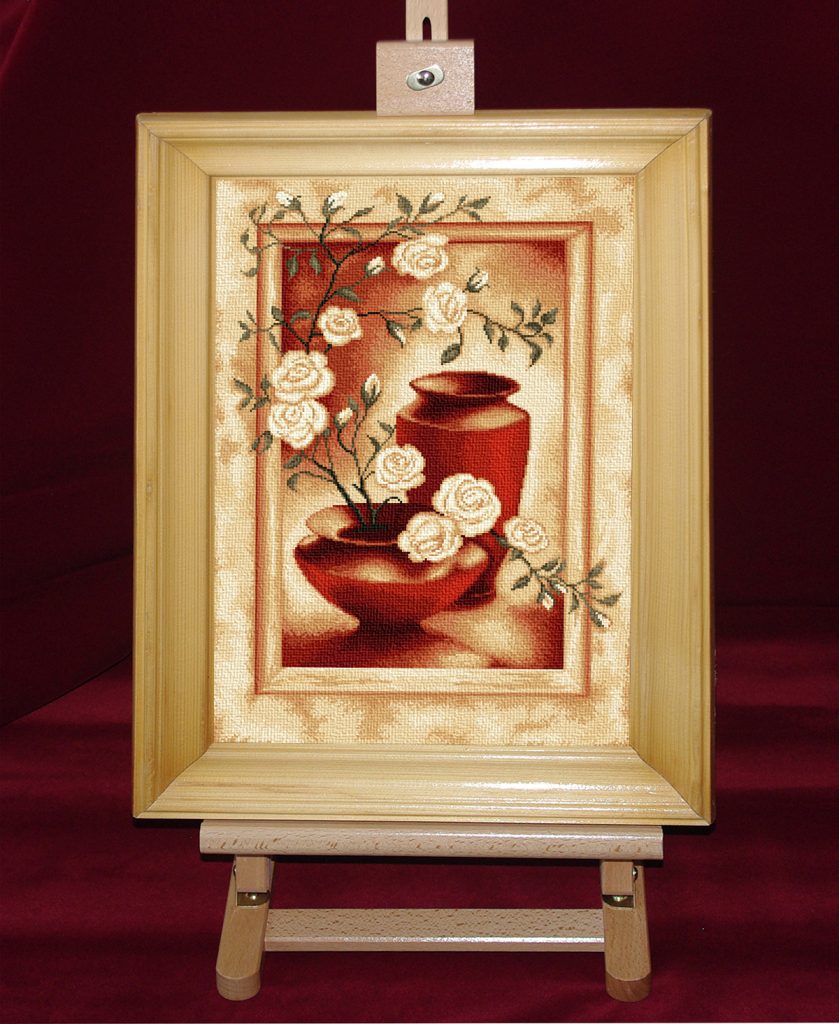 Crengute de roze - Set goblen cod produs: 7.59Culori: 19 Dimensiune: 20 x 27 cm