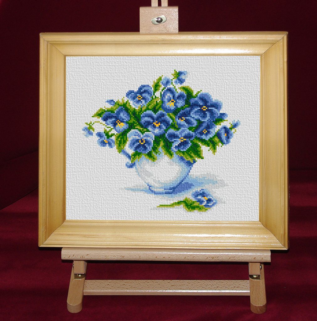 Fragilitate albastra - Set goblen cod produs: 7.91Culori: 13 Dimensiune: 13 x 15 cm