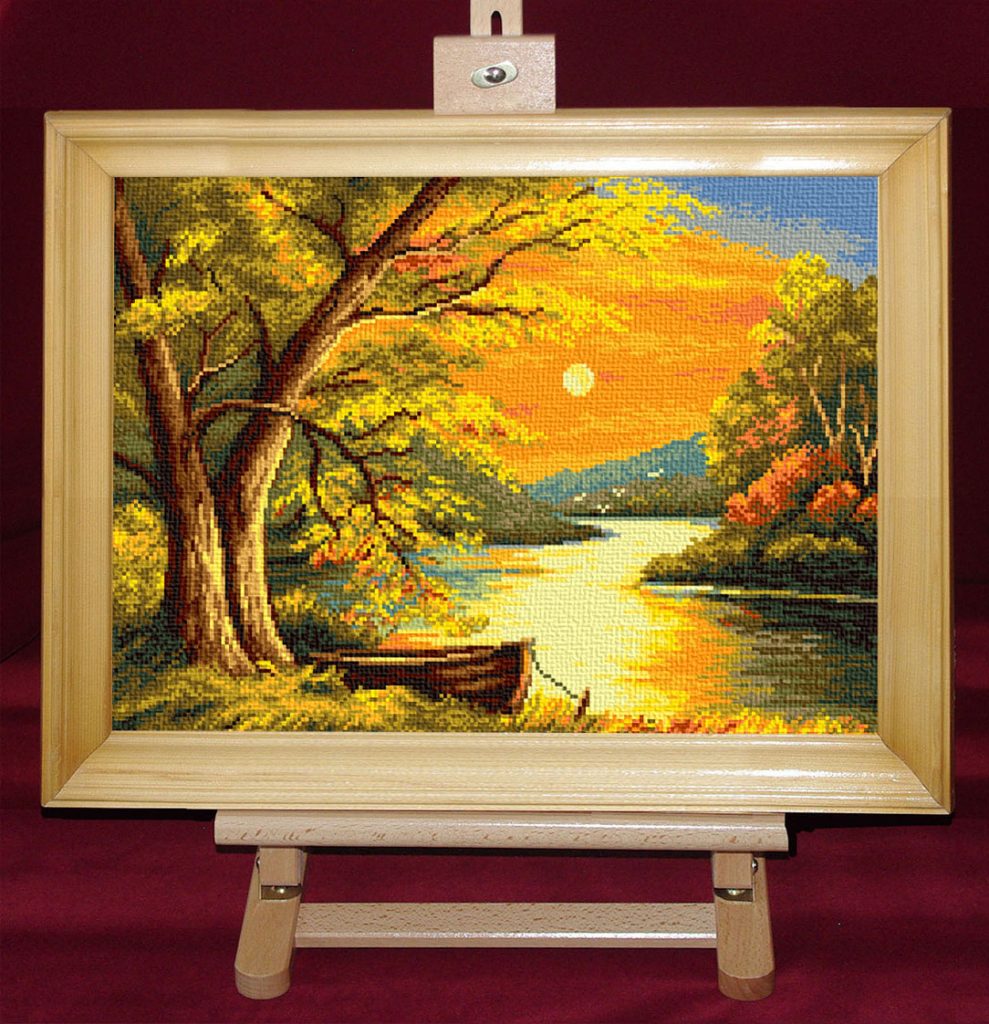 Nostalgie - Set goblen cod produs: 8.24Culori: 23 Dimensiune: 14 x 20 cm