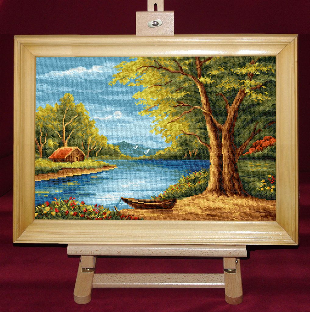 Vara nostalgica - Set goblen cod produs: 8.27Culori: 25 Dimensiune: 14 x 20 cm