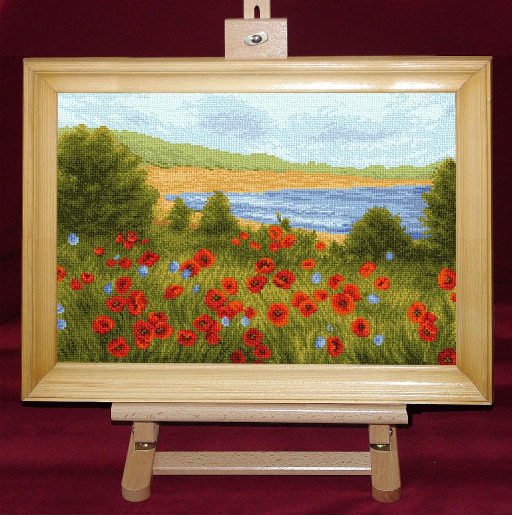 Taifasul macilor - Set goblen cod produs: 8.29Culori: 21 Dimensiune: 14 x 20 cm