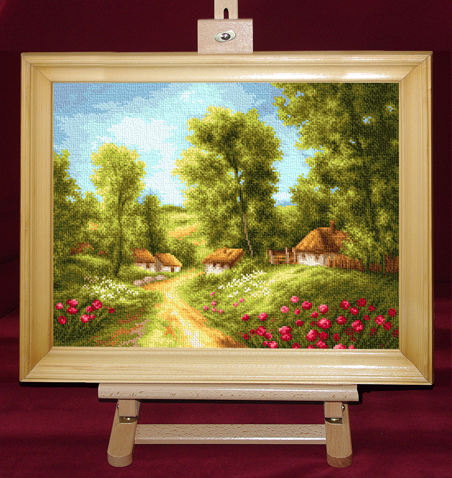 Ulita copilariei - set goblen cod produs: 8.34Culori: 29 Dimensiune: 16 x 21 cm