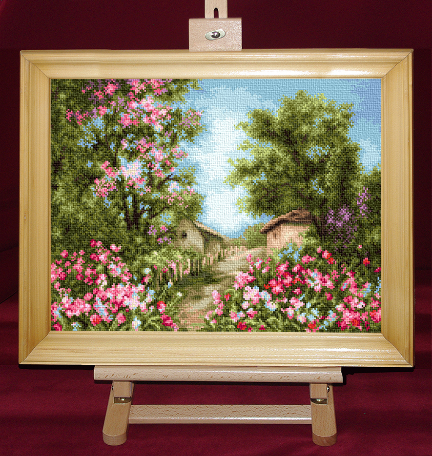 Reintoarcerea primaverii - Set goblen cod produs: 8.35Culori: 32 Dimensiune: 16 x 21 cm