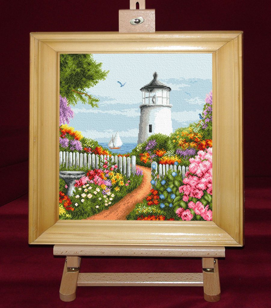 Primavara la far - Set goblen cod produs: 8.37Culori: 34 Dimensiune: 20 x 21 cm