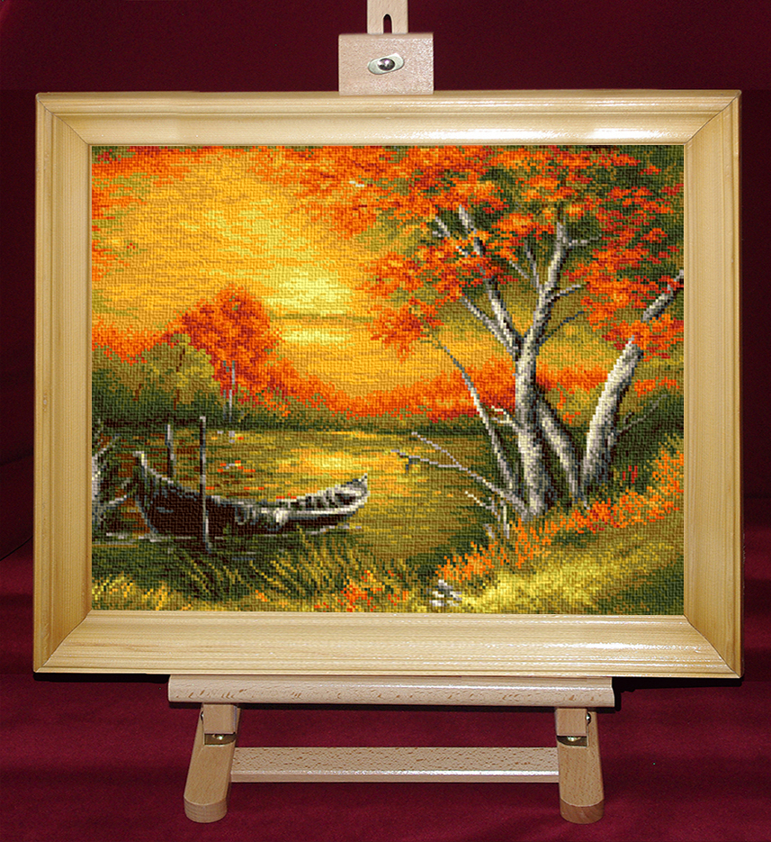 Miraj de toamna - Set goblenCod produs: 8.42 Culori: 21 Dimensiune: 16 x 20 cm