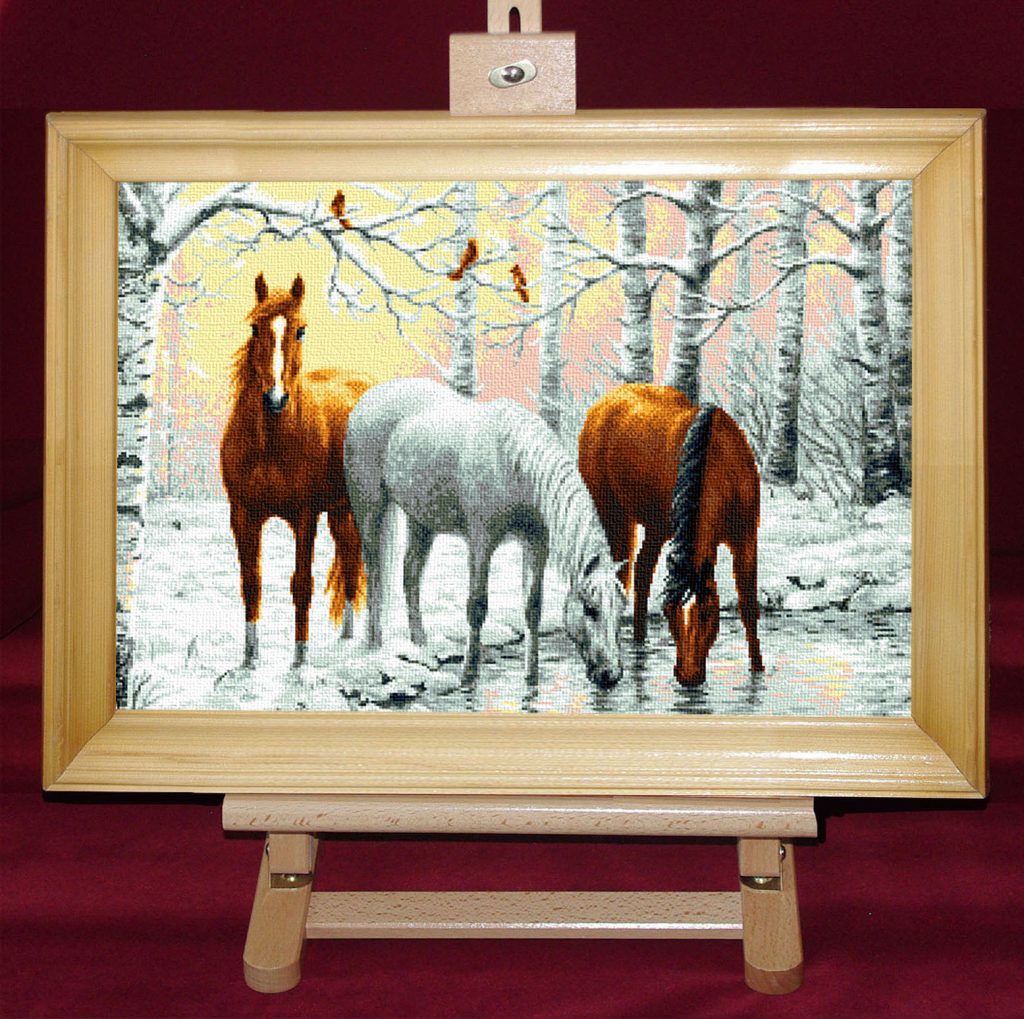 Povestea cailor - Set goblen cod produs: 8.55Culori: 21 Dimensiune: 20 x 30 cm