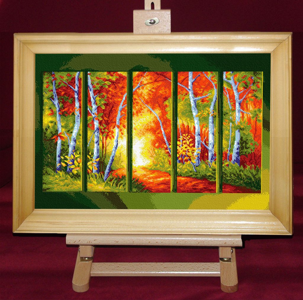 Cvintet de toamna - Set goblen cod produs: 8.60Culori: 23 Dimensiune: 20 x 30 cm