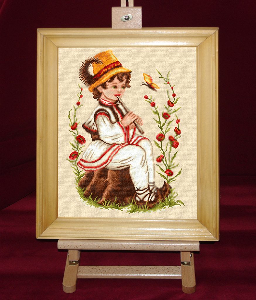 Ciobanasul - Set goblen cod produs: 9.10Culori: 24 Dimensiune: 15 x 18 cm