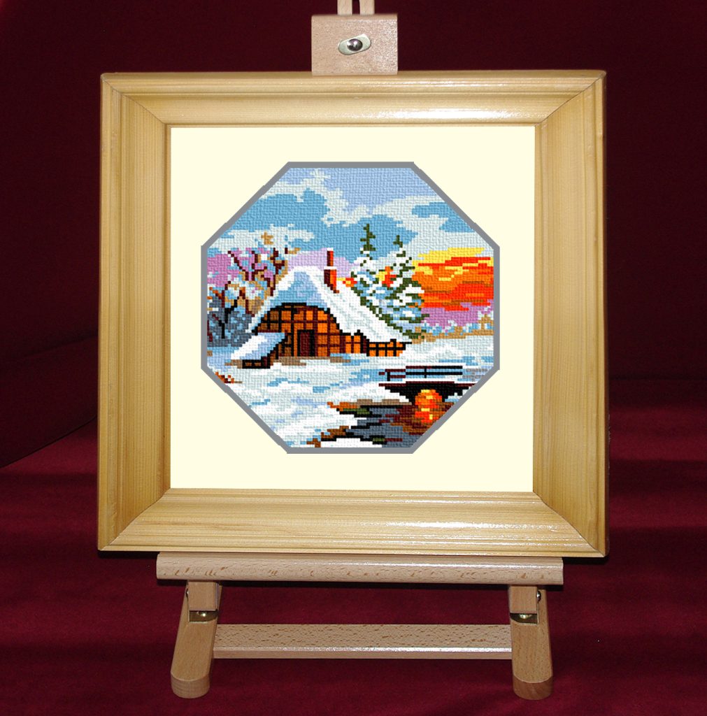 Iarna - Set goblen cod produs: 10.17Culori: 17 Dimensiune: 10 x 10 cm