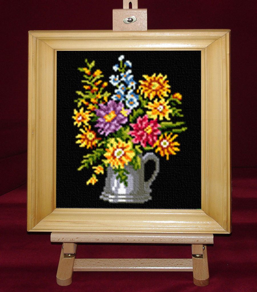 Cana cu flori - Set goblen cod produs: 10.20Culori: 20 Dimensiune: 8 x 9 cm