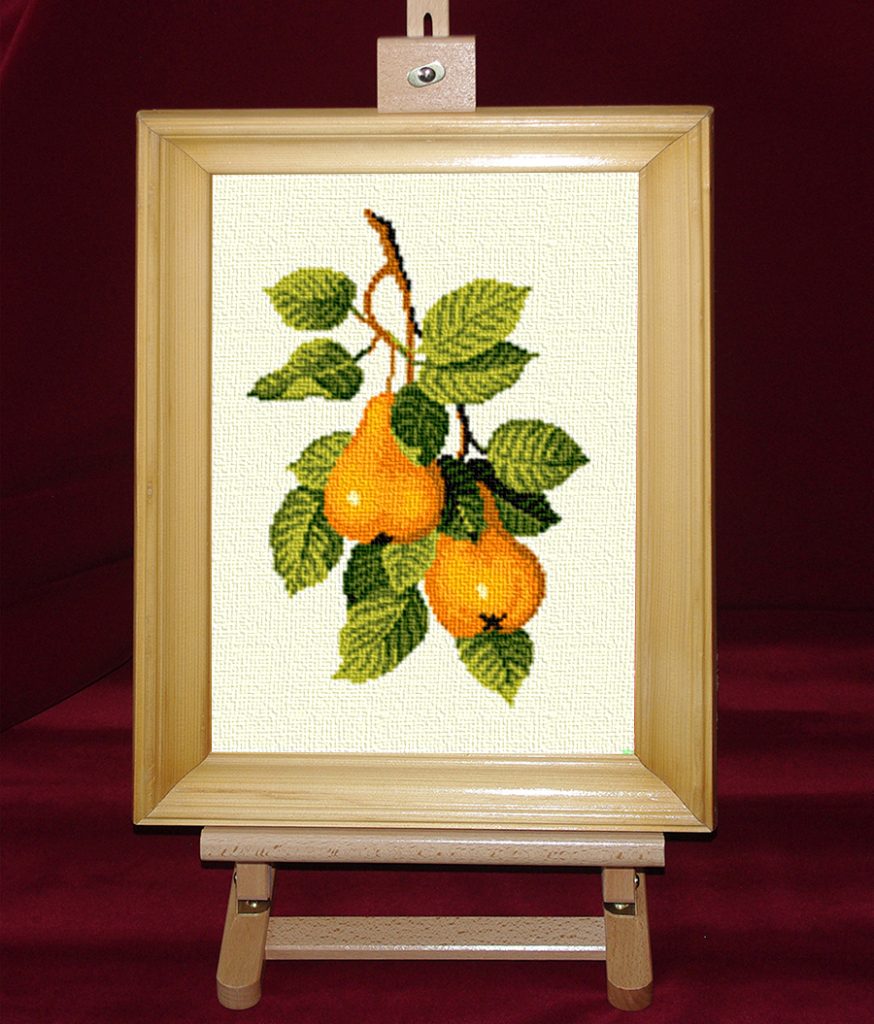 Pere - Set goblen cod produs: 10.36Culori: 10 Dimensiune: 11 x 15 cm