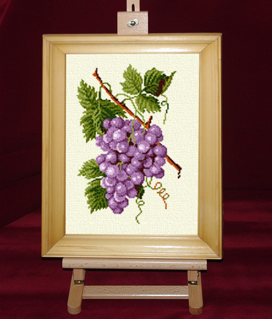 Struguri - Set goblen cod produs: 10.40Culori: 11 Dimensiune: 11 x 15 cm