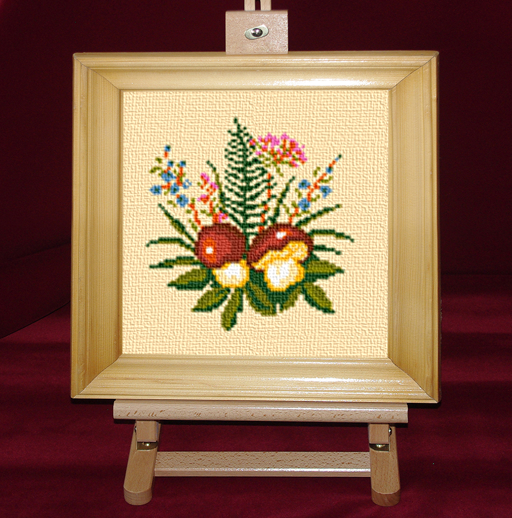 Ciuperci 3 - Set goblen cod produs: 10.46Culori: 13 Dimensiune: 9 x 9 cm