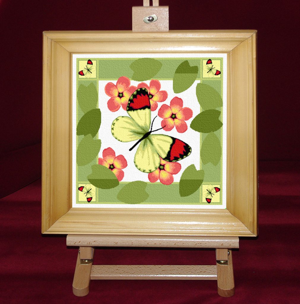 Semn de primavara - deco - Set goblrn cod produs: 10.80Indicat pentru fata de perna Culori: 17 Dimensiune: 41 x 41 cm