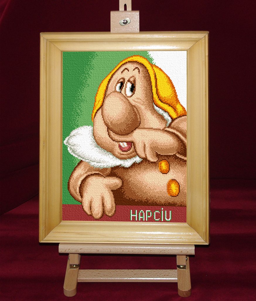 Hapciu - Set goblen cod produs: 11.00Culori: 17 Dimensiune: 15 x 20 cm