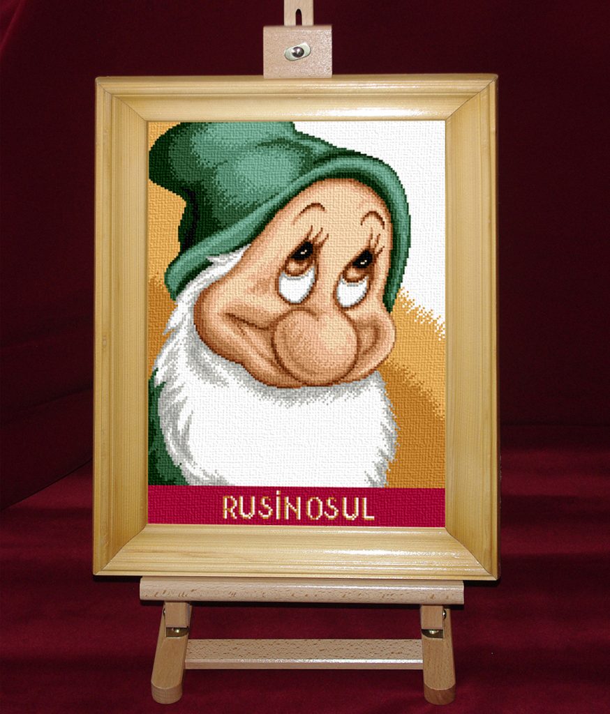 Rusinosul - Set goblen cod produs: 11.01Culori: 17 Dimensiune: 15 x 20 cm