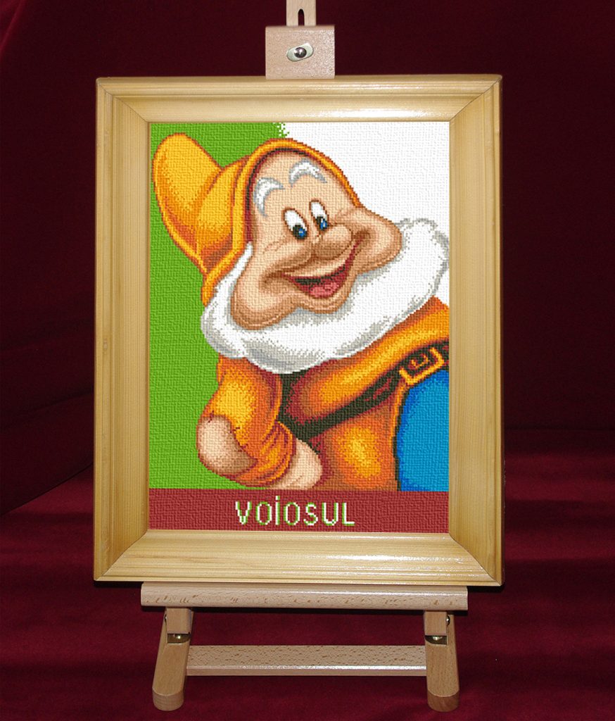 Voiosul - Set goblen cod produs: 11.03Culori: 18 Dimensiune: 15 x 20 cm